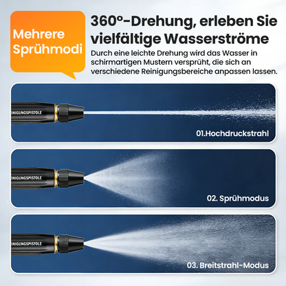 Billhol® StormBlast Hochdruck-Reinigungspistole💥💥Duo-Funktionsdüsen für die sekundenschnelle Reinigung verschiedenster Oberflächen