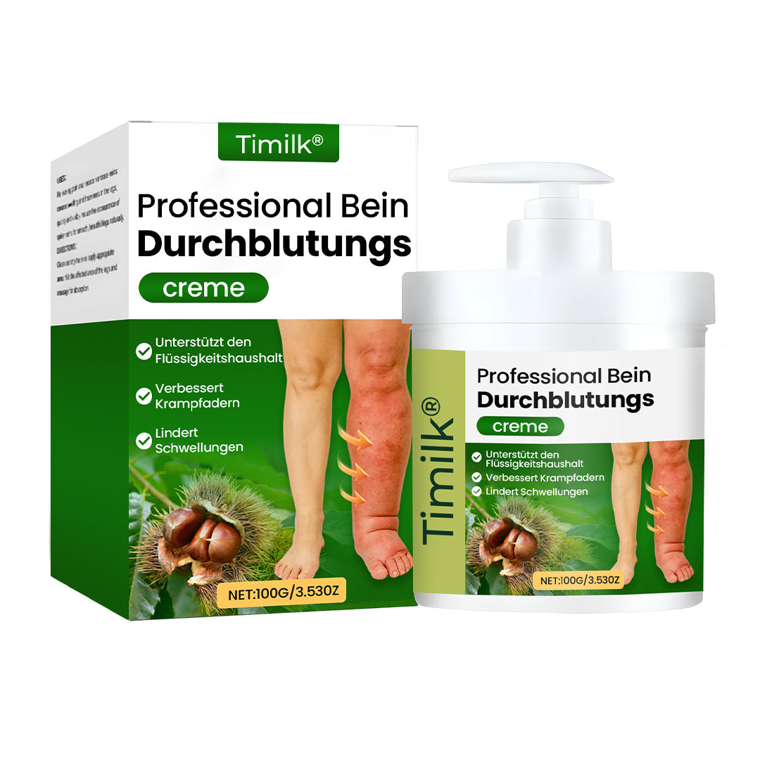Timilk® Professional Bein-Durchblutungscreme 🌟