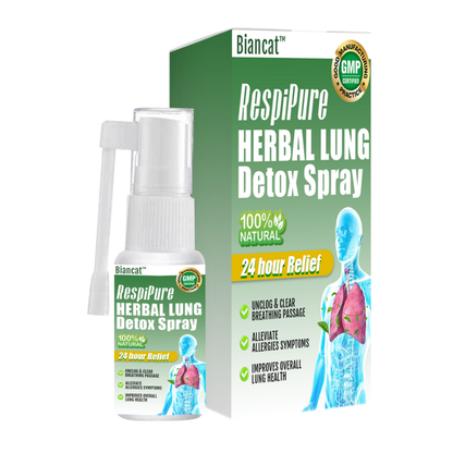 Biancat® RespiPure Kräuter-Lungen-Entgiftungsspray🌟