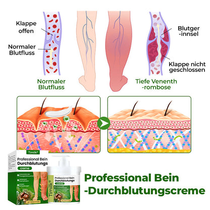 Timilk® Professional Bein-Durchblutungscreme 🌟